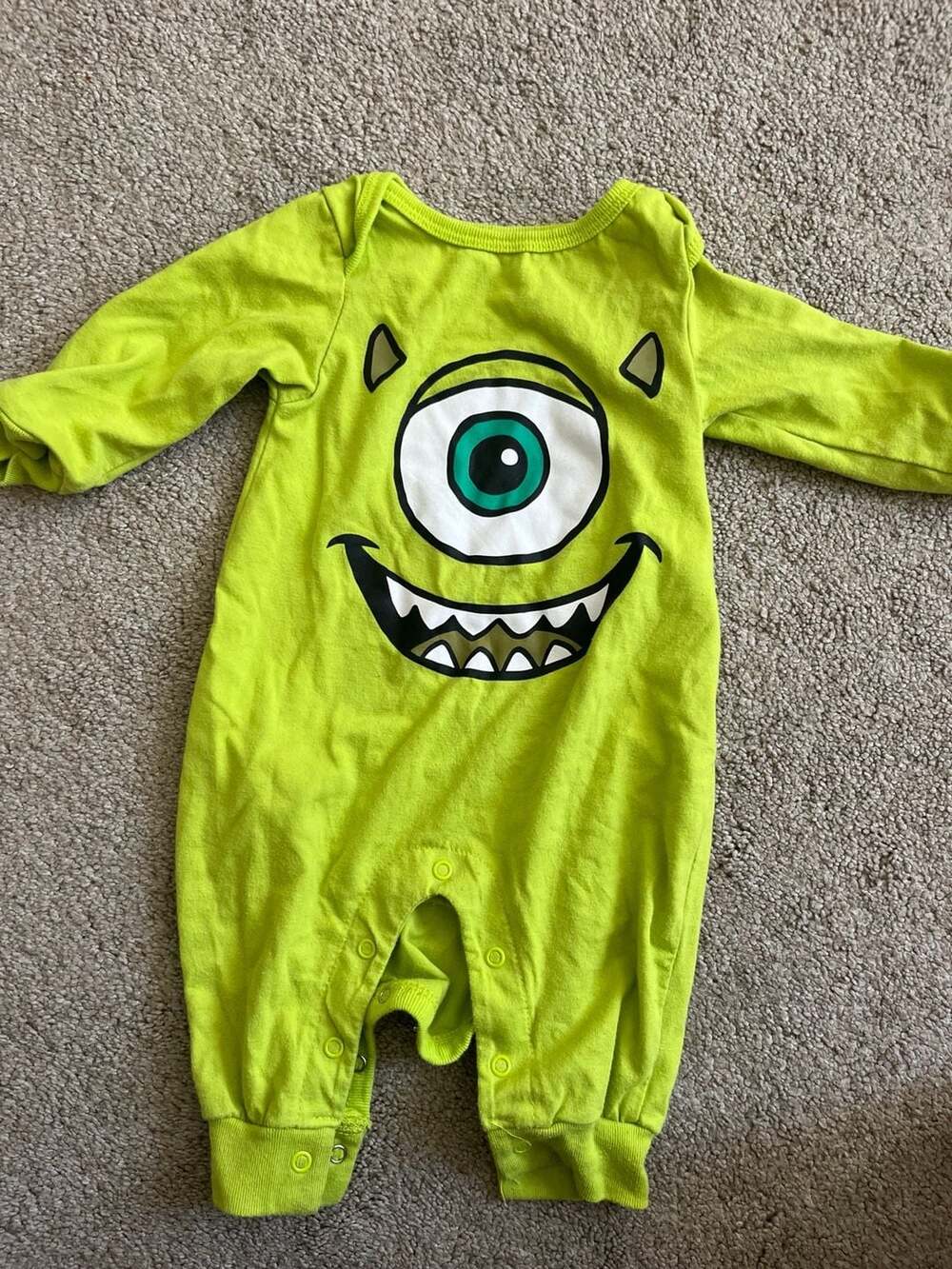 Disney Baby Monsters Inc. Mike Wazowski 2 Pc Set